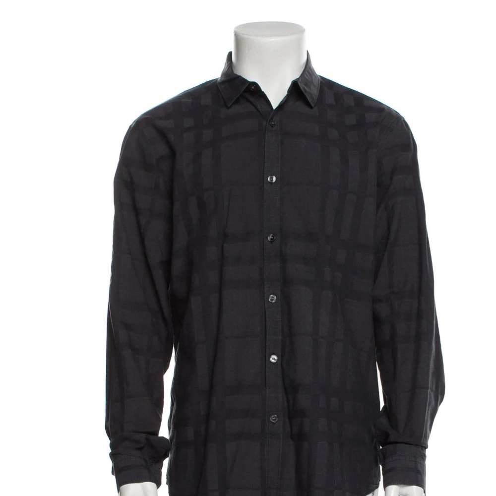 Burberry Brit Long Sleeve Dress Shirt Size: M
